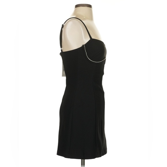 NWT Princess Polly Lunara Mini Dress Black | New | Party Birthday ~ Size 4 - Picture 3 of 9